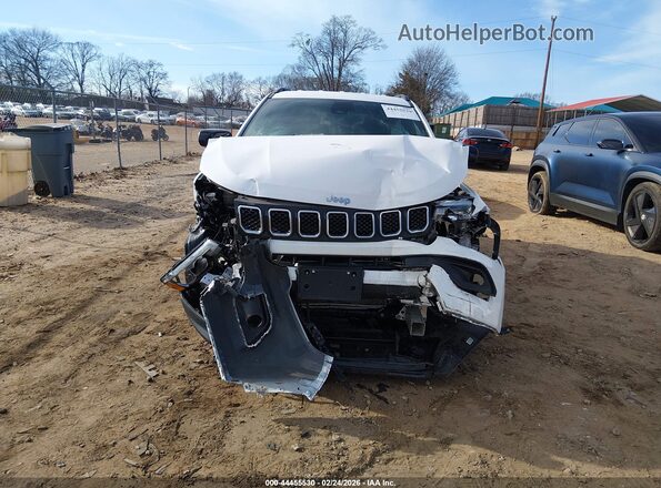 3C4NJDBNXPT561662 2023 JEEP COMPASS White ხელსაწყოთა პანელის ხედი