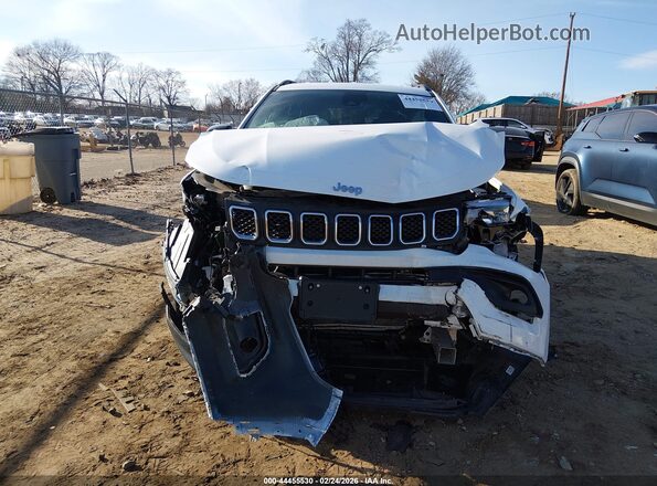 3C4NJDBNXPT561662 2023 JEEP COMPASS White წინა ხედი