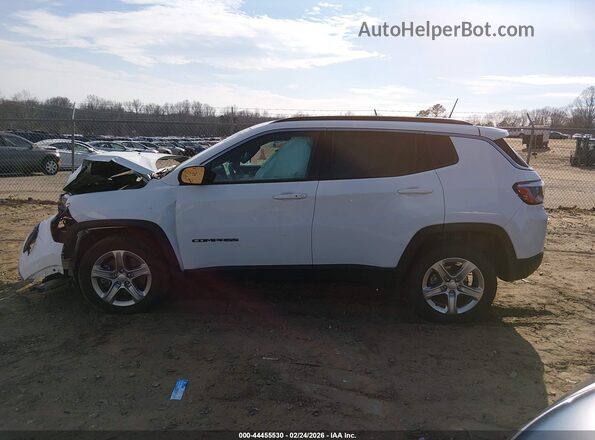 3C4NJDBNXPT561662 2023 JEEP COMPASS White სალონის 360-გრადუსიანი ხედი