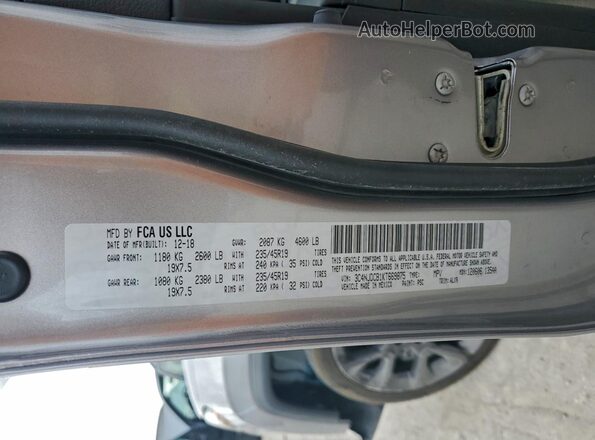 3C4NJDCB1KT669875 2019 JEEP COMPASS Серый 
