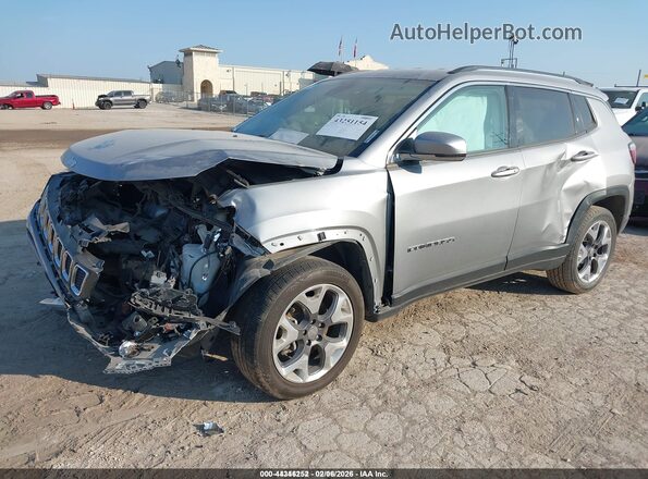 3C4NJDCB2MT515307 2021 JEEP COMPASS Silver Front left
