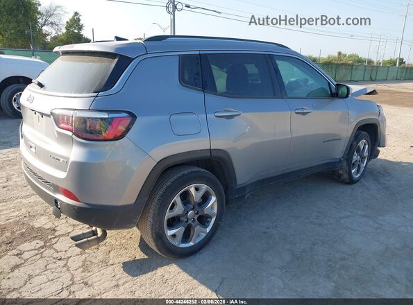 3C4NJDCB2MT515307 2021 JEEP COMPASS Silver Rear right