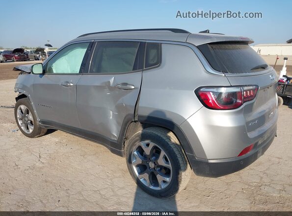 3C4NJDCB2MT515307 2021 JEEP COMPASS Silver Rear left