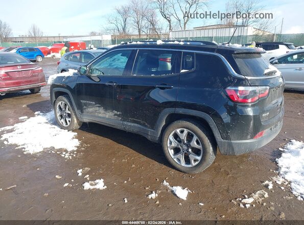 3C4NJDCB3JT341372 2018 JEEP COMPASS Black Tył lewy