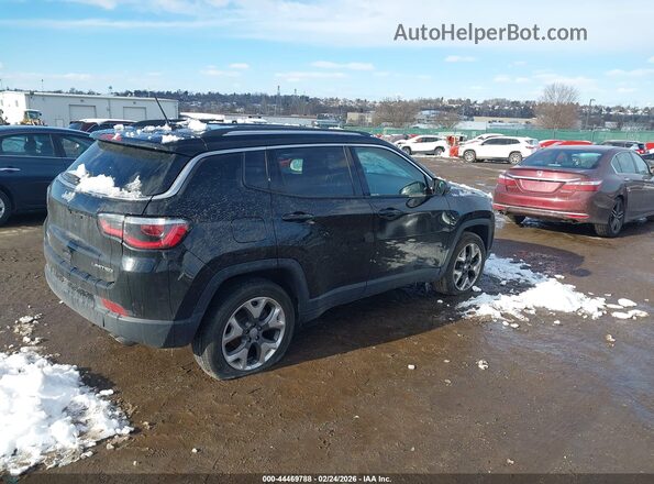 3C4NJDCB3JT341372 2018 JEEP COMPASS Black Tył prawy