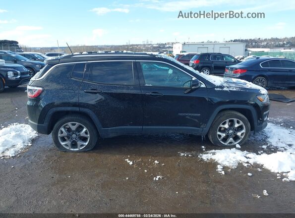 3C4NJDCB3JT341372 2018 JEEP COMPASS Black Widok wnętrza z tyłu