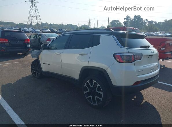 3C4NJDCB4JT454361 2018 JEEP COMPASS White Trasero izquierdo
