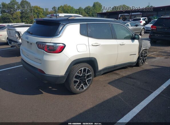 3C4NJDCB4JT454361 2018 JEEP COMPASS White Trasero derecho