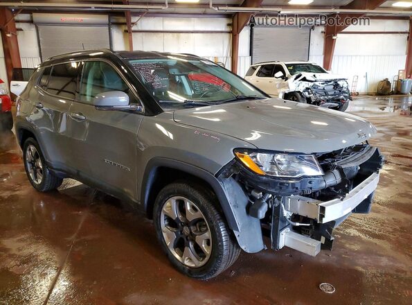 3C4NJDCB8KT673907 2019 JEEP COMPASS Silver 