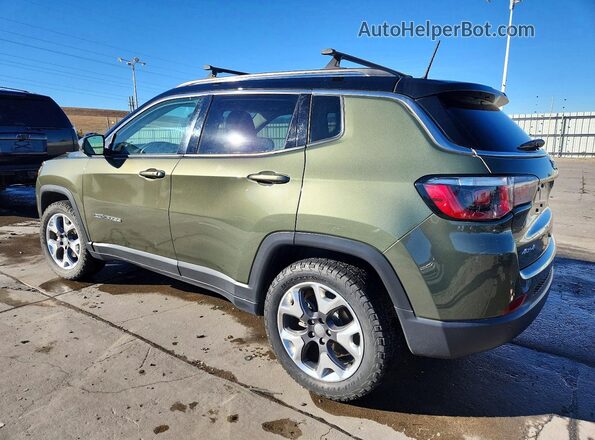3C4NJDCB9JT264846 2018 JEEP COMPASS Зеленый Задняя левая четверть