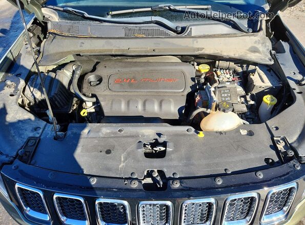 3C4NJDCB9JT264846 2018 JEEP COMPASS Зеленый Вид подкапотного пространства