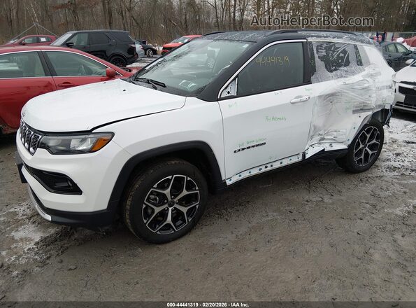 3C4NJDCN4ST543892 2025 JEEP COMPASS White Przód lewy