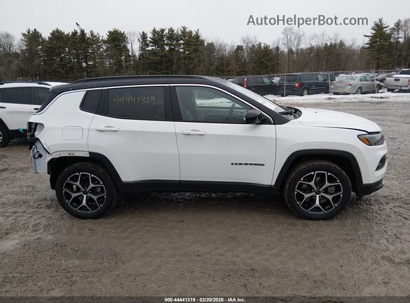 3C4NJDCN4ST543892 2025 JEEP COMPASS White Widok wnętrza 360 stopni