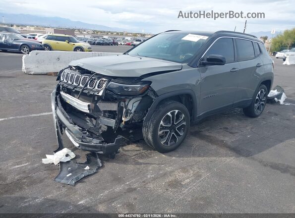 3C4NJDCN6PT555033 2023 JEEP COMPASS Gray Front left