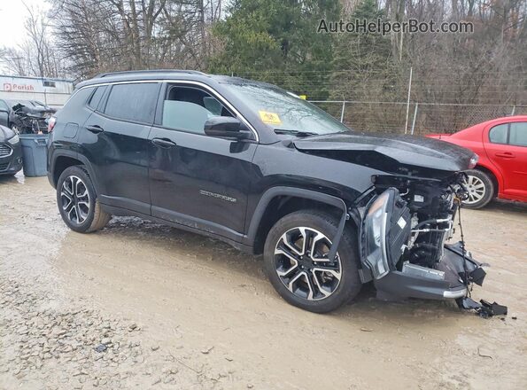 3C4NJDCN8PT539304 2023 JEEP COMPASS Black Przód prawy