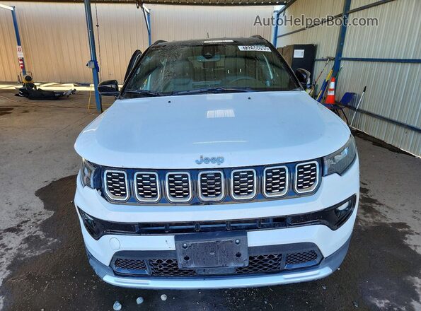 3C4NJDCN8ST579097 2025 JEEP COMPASS White Դիմացի տեսք