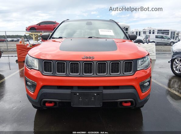 3C4NJDDB0KT817111 2019 JEEP COMPASS Orange 