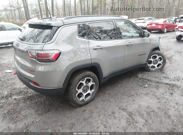 3C4NJDDB2NT157562 2022 JEEP COMPASS Gray Rear right