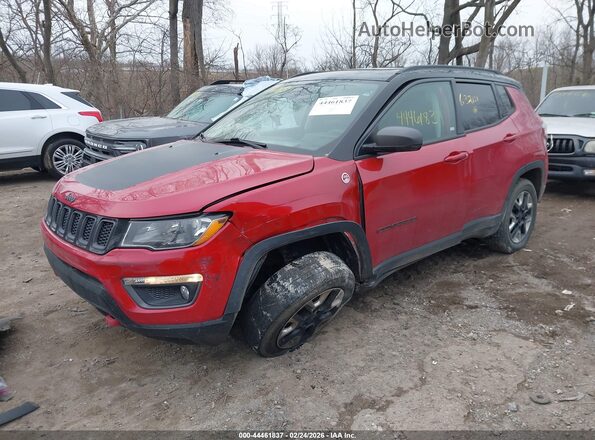 3C4NJDDB5HT632111 2017 JEEP NEW COMPASS Red Vista tres cuartos delantera izquierda