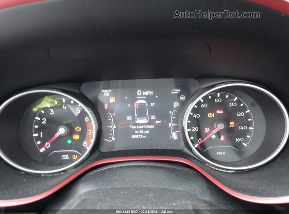3C4NJDDB5HT632111 2017 JEEP NEW COMPASS Red Vista de los asientos traseros
