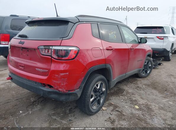 3C4NJDDB5HT632111 2017 JEEP NEW COMPASS Red Trasero derecho
