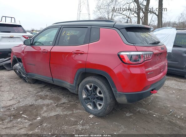 3C4NJDDB5HT632111 2017 JEEP NEW COMPASS Red Trasero izquierdo