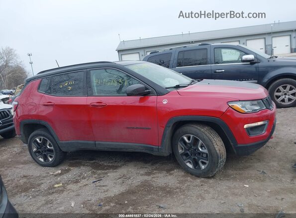 3C4NJDDB5HT632111 2017 JEEP NEW COMPASS Red Vista interior trasera