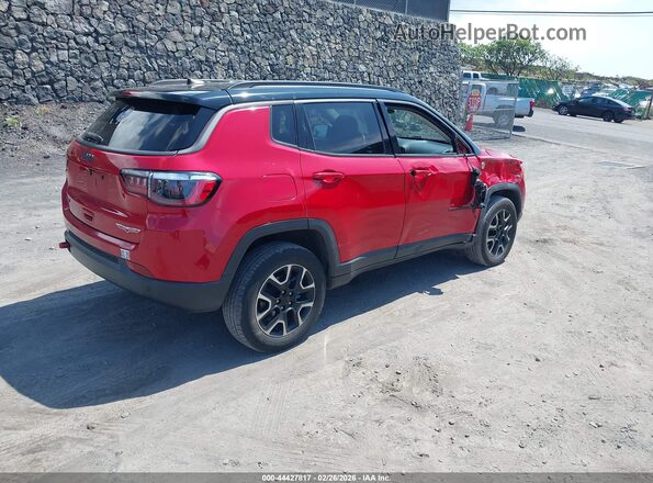 3C4NJDDB5MT571627 2021 JEEP COMPASS Red Trasero derecho