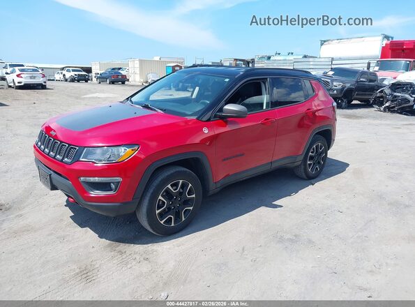 3C4NJDDB5MT571627 2021 JEEP COMPASS Red Vista tres cuartos delantera izquierda