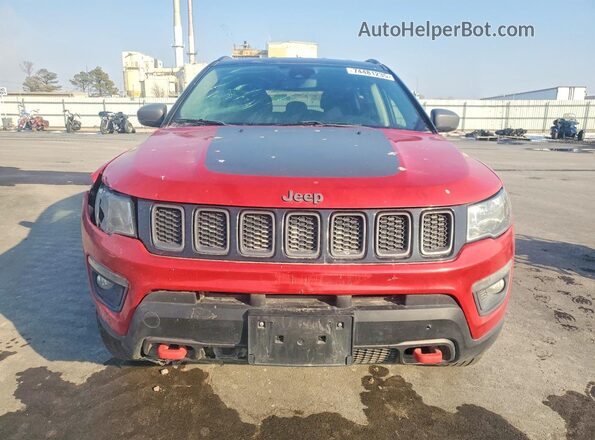 3C4NJDDB6MT574374 2021 JEEP COMPASS Red Widok z przodu
