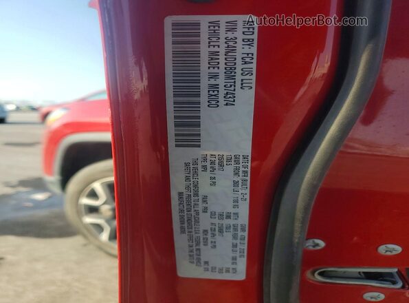 3C4NJDDB6MT574374 2021 JEEP COMPASS Red Widok komory silnika