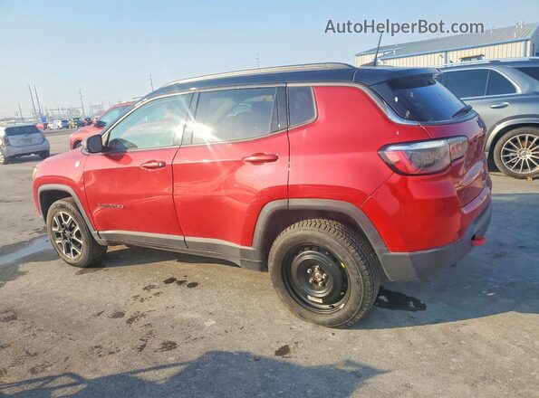 3C4NJDDB6MT574374 2021 JEEP COMPASS Red Tył lewy