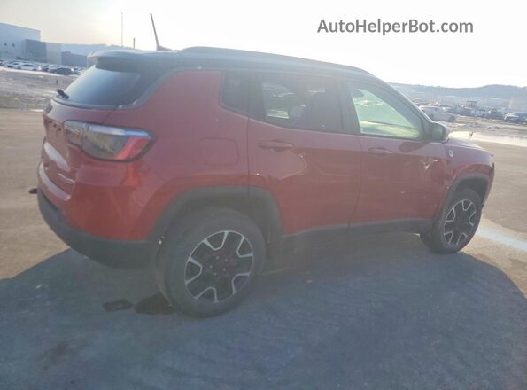 3C4NJDDB6MT574374 2021 JEEP COMPASS Red Tył prawy