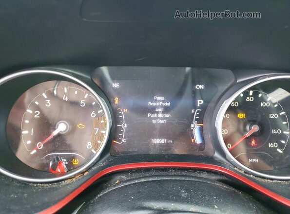 3C4NJDDBXLT203314 2020 JEEP COMPASS Blue Instrument cluster view