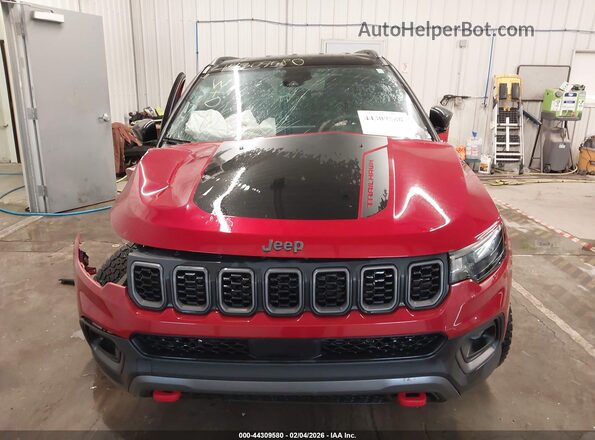 3C4NJDDN4ST522121 2025 JEEP COMPASS Red Սալոնի հետևի տեսք