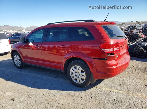 3C4PDCAB1GT245391 2016 DODGE JOURNEY Red Tył lewy