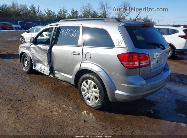 3C4PDCAB1KT746709 2019 DODGE JOURNEY Silver Задня ліва чверть