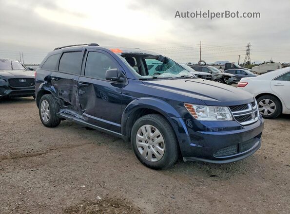 3C4PDCAB2HT706745 2017 DODGE JOURNEY Blue Передня права чверть