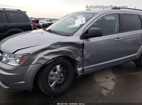 3C4PDCAB2KT862159 2019 DODGE JOURNEY Silver Вид спереду