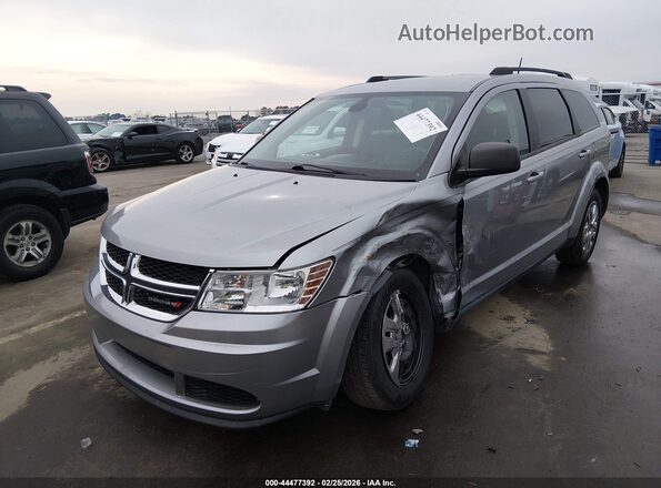3C4PDCAB2KT862159 2019 DODGE JOURNEY Silver Передня ліва чверть