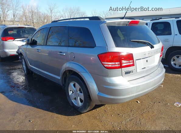 3C4PDCAB5HT524649 2017 DODGE JOURNEY Silver Trasero izquierdo