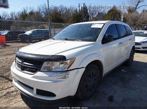3C4PDCAB5JT526570 2018 DODGE JOURNEY White Vista tres cuartos delantera izquierda