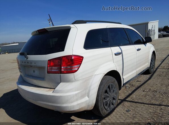 3C4PDCAB5JT526570 2018 DODGE JOURNEY White Trasero derecho