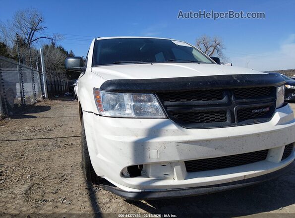 3C4PDCAB5JT526570 2018 DODGE JOURNEY White Vista frontal