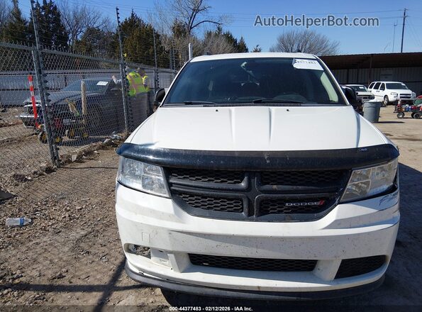 3C4PDCAB5JT526570 2018 DODGE JOURNEY White Vista del cuadro de instrumentos