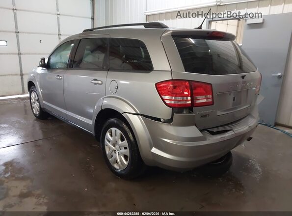 3C4PDCAB7GT222715 2016 DODGE JOURNEY Silver Rear left