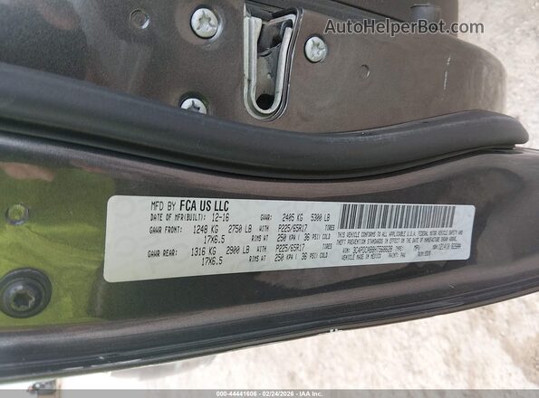 3C4PDCAB8HT568628 2017 DODGE JOURNEY Black Շարժիչի բաժամունքի տեսք