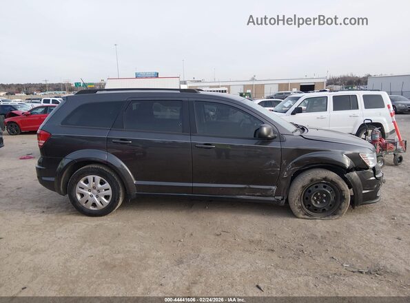 3C4PDCAB8HT568628 2017 DODGE JOURNEY Black Սալոնի հետևի տեսք