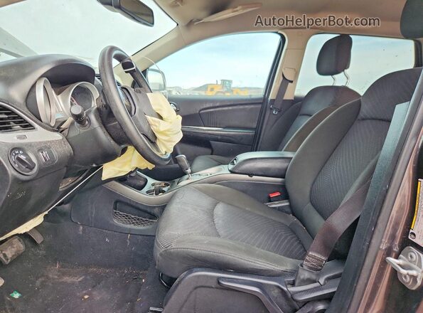 3C4PDCAB8LT207280 2020 DODGE JOURNEY Gray Widok wnętrza z przodu