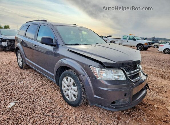 3C4PDCAB8LT207280 2020 DODGE JOURNEY Gray Przód prawy